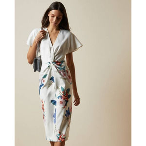 NWT NORDSTROM Ted Baker Jamboree detail midi dress